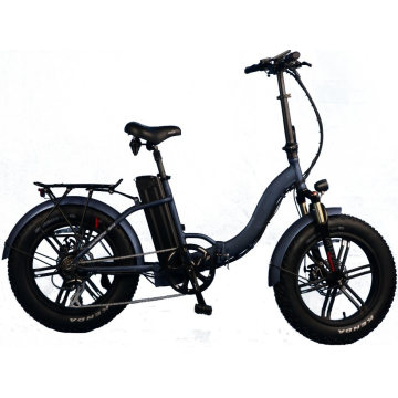 Mini Electric Folding Bike 20 Inch Fat Tire E-Bike